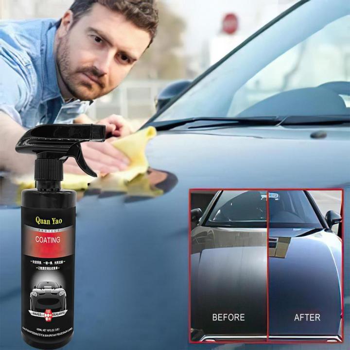 Nano Car Scratch Repair Spray Paint Care Polished Glass Coating 500G  Waterproof Nano Crystal Liquid Polishing Supplies For Cars